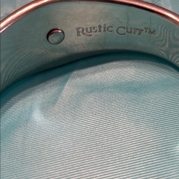 Rustic Cuff real snake skin cuff Bracelet - Picture 3 of 3